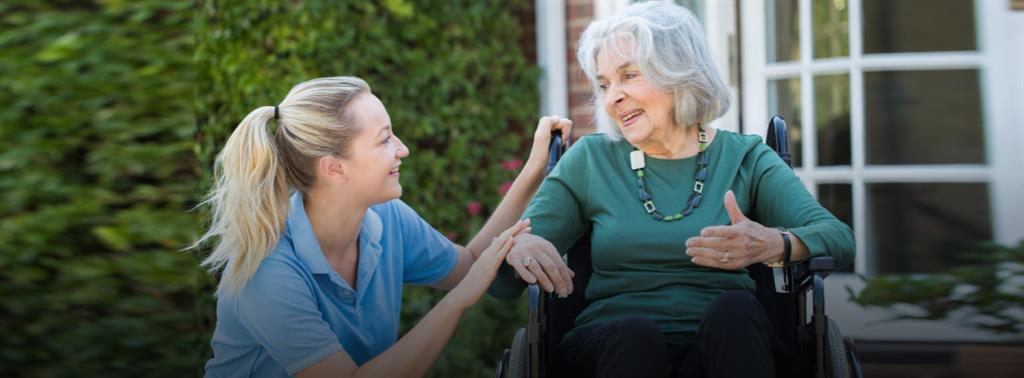 Two older adult couples , looking happy with a palm tree in the background